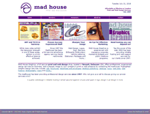Tablet Screenshot of madhousegraphics.com
